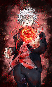 Colored | Complex BG | Couple | Custom Size